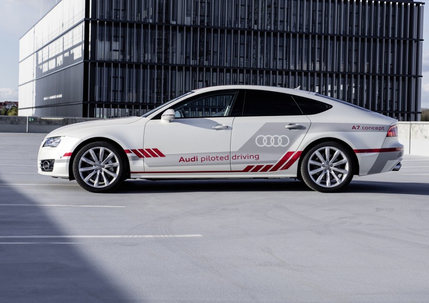 Audi A7 piloted driving concept...