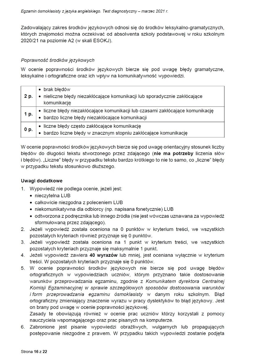 Próbny egzamin ósmoklasisty 2021: angielski. ARKUSZE CKE + ODPOWIEDZI CKE. Czy test z angielskiego jest trudny dla uczniów? 19.03.2021