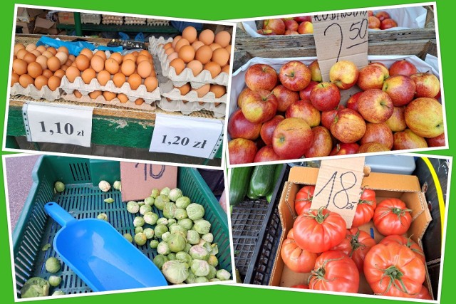 Sprawdziliśmy ceny popularnych warzyw i owoców na targowisku w Końskich - sprawdź na kolejnych slajdach.