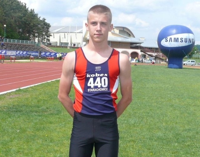 Bartosz Wierzbiński wygrał bieg na 200 metrów