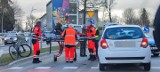 Wypadek na ulicy Pileckiego w Koszalinie. Rowerzysta w szpitalu