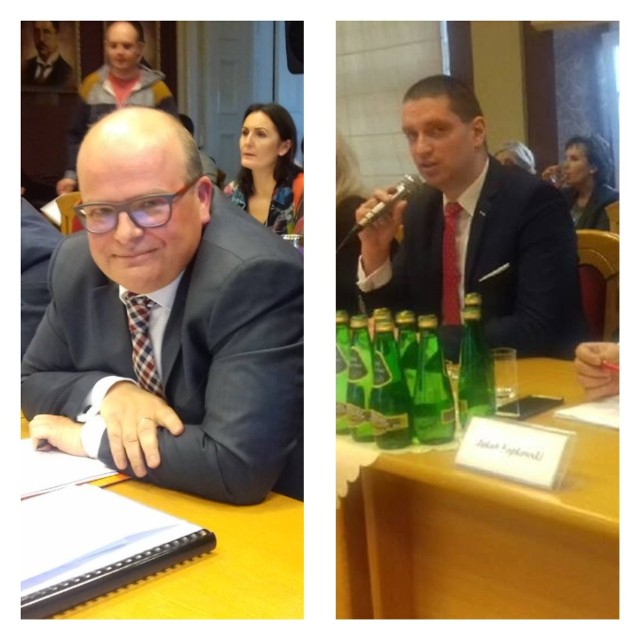 Maciej Glamowski (z lewej) jest doktorem ekonomii, radnym niezrzeszonym. Paweł Napolski jest radnym klubu PO. To on teraz będzie szefem komisji budżetu i polityki gospodarczej.