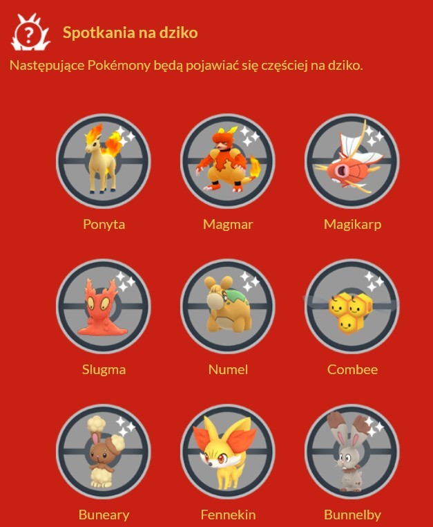 Pokemony, które częściej spotkamy w dziczy, to:...