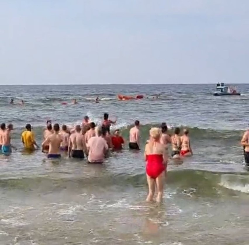 Dramat na plaży w Międzyzdrojach