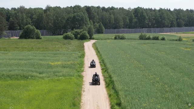 Zapora elektroniczna na granicy z Białorusią została ukończona