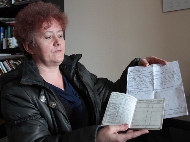 Mirosława Wolniak ze zdumieniem dowiedziała się w przychodni, że nie ma jej w wykazie ubezpieczonych, mimo, że otrzymuje od pracodawcy dokumenty poświadczające, że ma prawo do korzystania z ubezpieczenia.