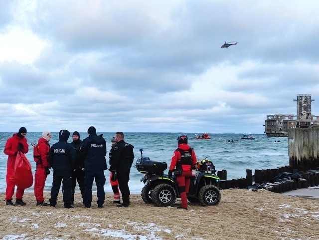 Akcja poszukiwawcza płetwonurka w Gdyni