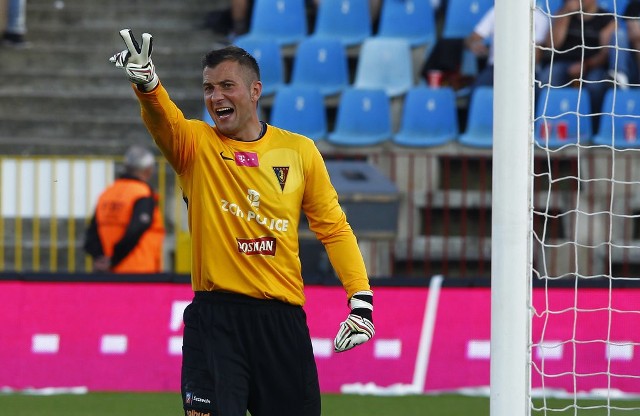 Radosław Janukiewicz był najlepszym zawodnikiem sobotniego meczu.