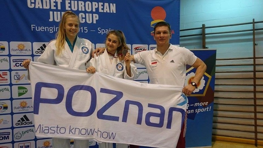Judoczki Akademii, Agata Szafran, Vanessa Machnicka i Joanna...