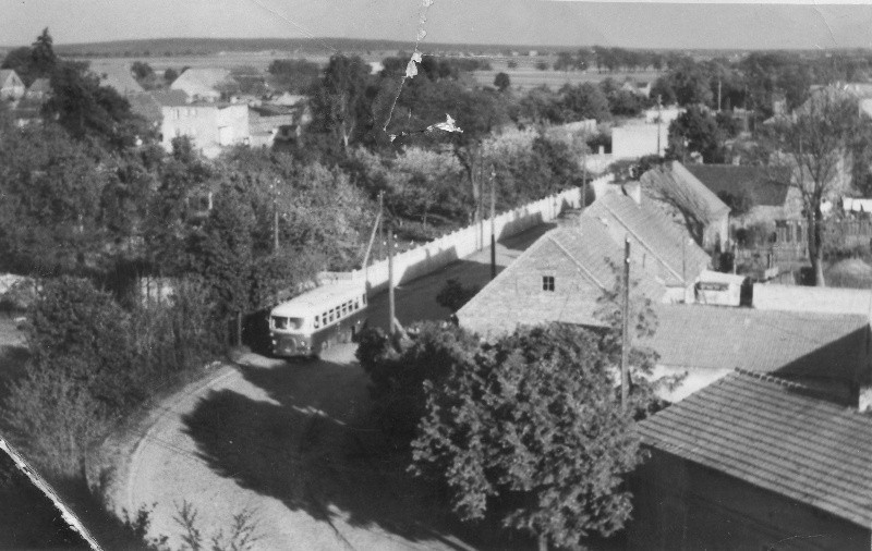 Chomęcice, ul.Poznańska. Lata 60-te.