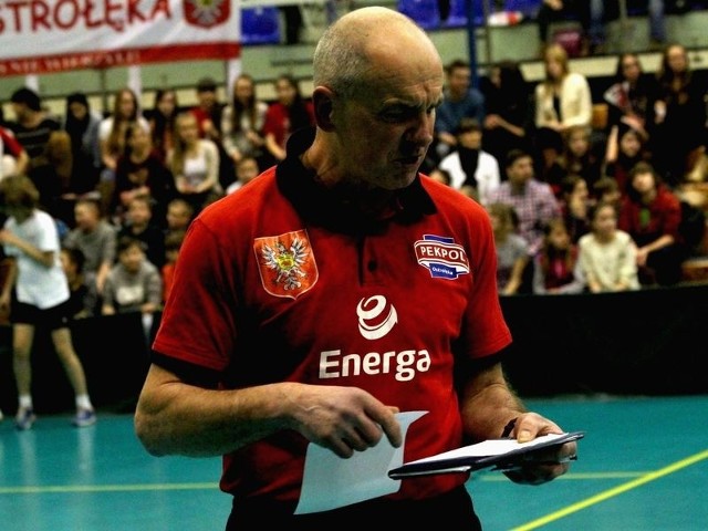 Trener Pekpolu Andrzej Dudziec musi budować zespół do podstaw.