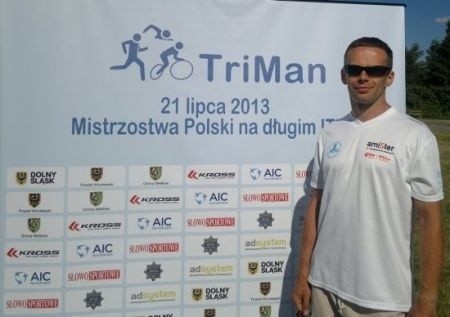 Policjant z Głogowa mistrzem Polski Policjantów w Triathlonie (ZDJĘCIA)