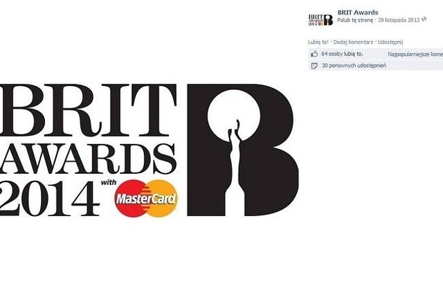 Brit Awards 2014 rozdane! (fot. screen z Facebook.com)