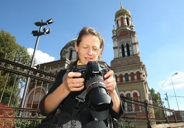 Koordynatorem inwentaryzacji budynków wokół dworca i jednym z fotografów jest Magdalena Wojciechowska.