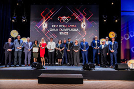 Na olimpijskiej gali nagrodzono najlepszych sportowców z Podlasia