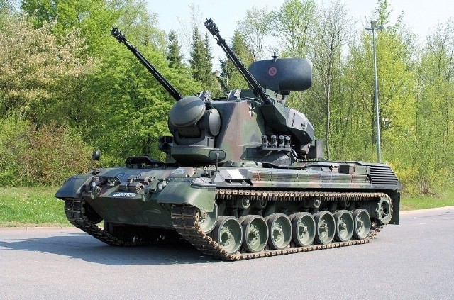 Rząd Olafa Scholza zapowiedział dalsze dostawy broni na Ukrainę, n/z czołg Gepard