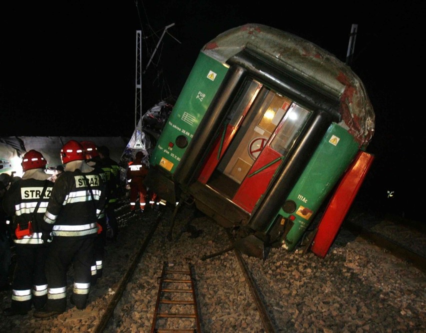 04.03.2012 szczekociny katastrofa pkp fot.  arkadiusz gola /...