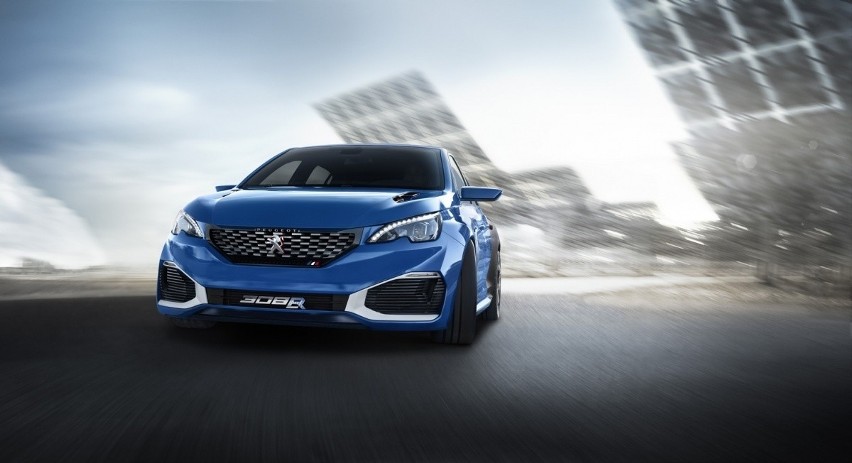 Dział Peugeot Sport opracował hybrydową odmianę Peugeota 308...