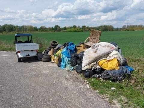 Oto efekty wspólnego sprzątania terenów wokół Zalewu...