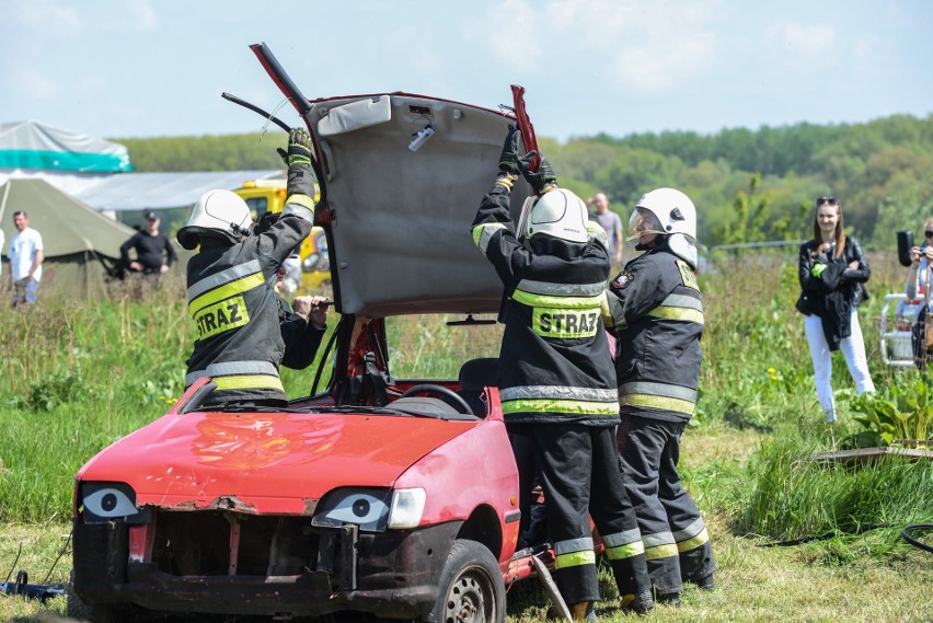 Strażacy przygotowali efektowne pokazy