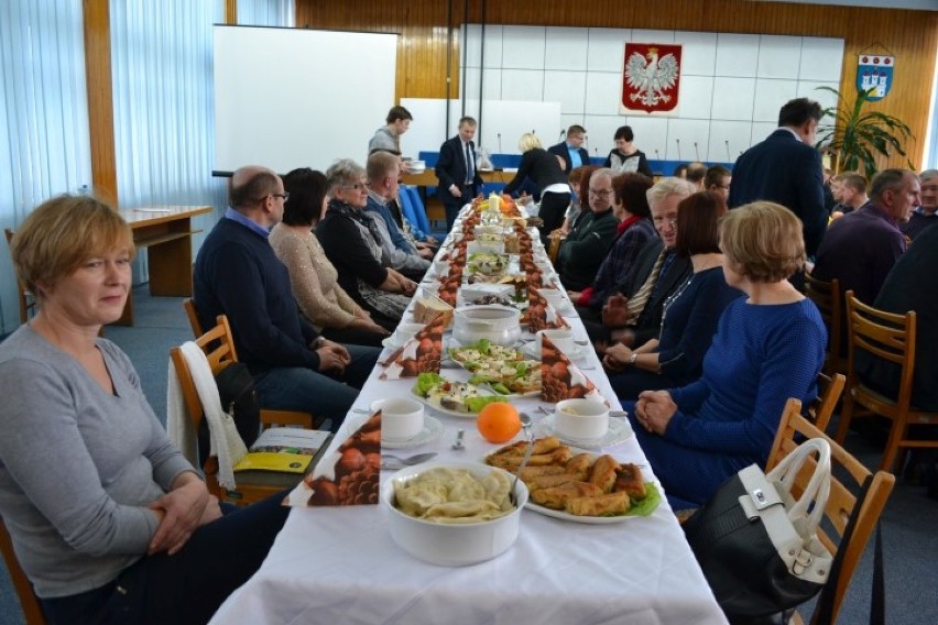 Wigilijne spotkanie rolników w Nowym Dworze Gdańskim...