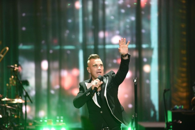Koncert Robbiego Williamsa w TVP 2. Transmisja w pierwszy dzień świąt