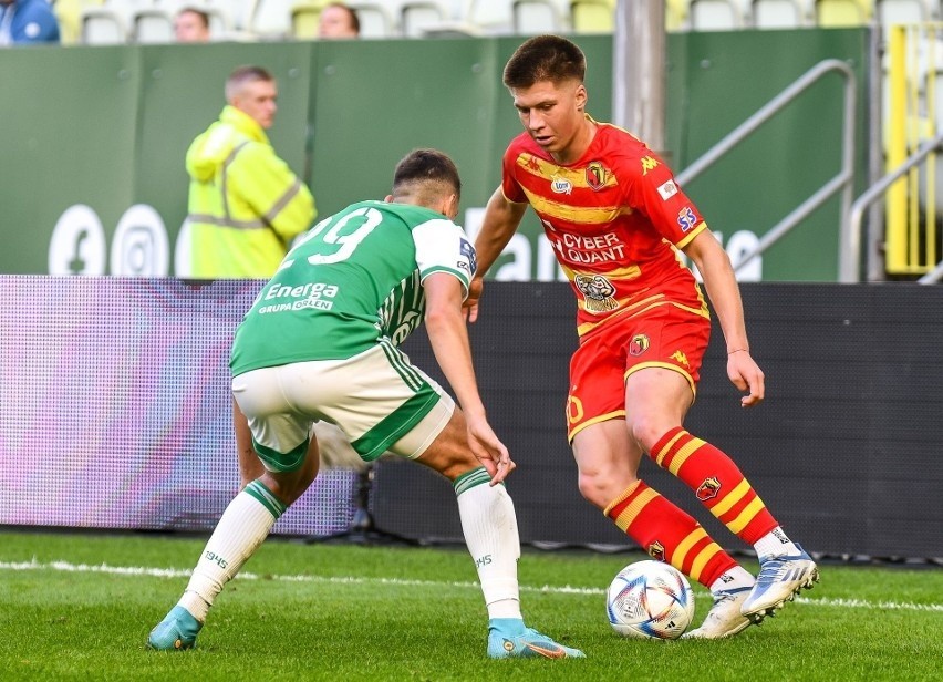 Mecz Lechia - Jagiellonia w obiektywnie Przemysława...