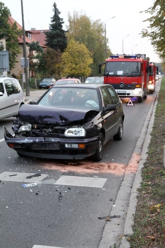 Wypadek na al. Kochanowskiego. Poszkodowane dziecko 