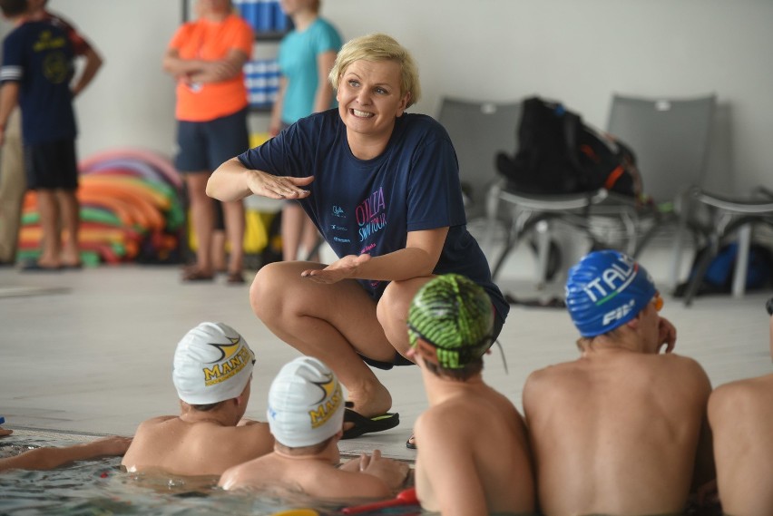 Otylia Swim Tour: pierwsze zajęcia w Aquadromie, 14...