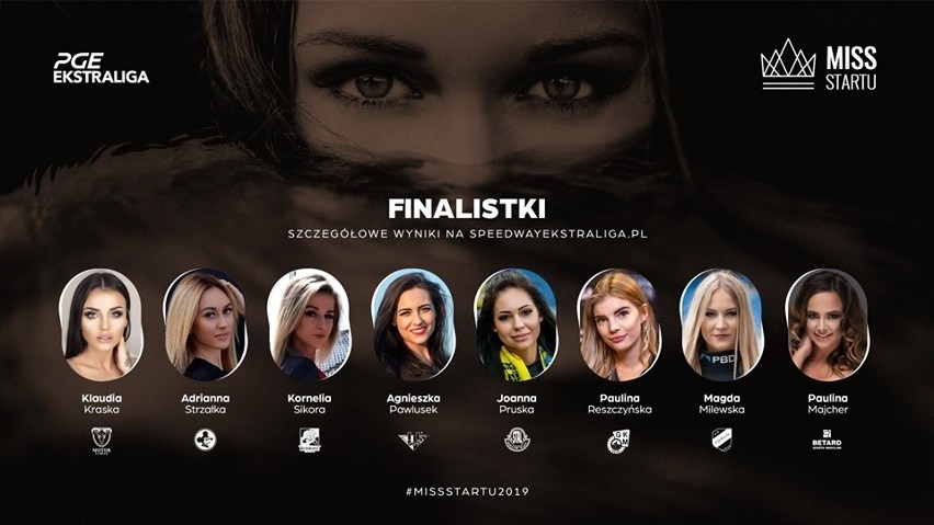 Zobacz najpiękniejsze podprowadzające! Dwie Lubuszanki ze Stali Gorzów i Falubazu Zielona Góra w finale PGE Miss Startu