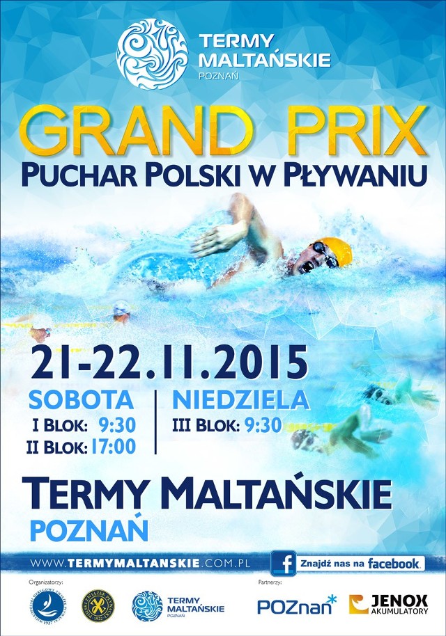 W sobotę i niedzielę na Termach Maltańskich będzie można zobaczyć najlepszych polskich pływaków