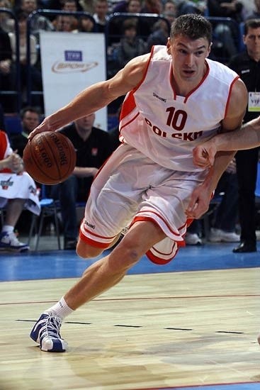 Adam Wójcik to najstarszy z powołanych na zgrupowanie koszykarzy.