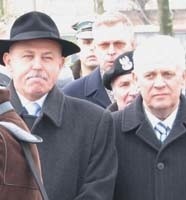 Czy Janusz Krzyżewski (z lewej) zastąpi stojącego obok Włodzimierza Marczewskiego?