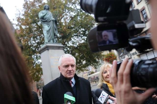 O jednoczeniu prawicy mówili wczoraj Jarosław Gowin z PR (na zdjęciu) i poseł Zbigniew Girzyński z PiS. O połączeniu partii nie ma jednak mowy