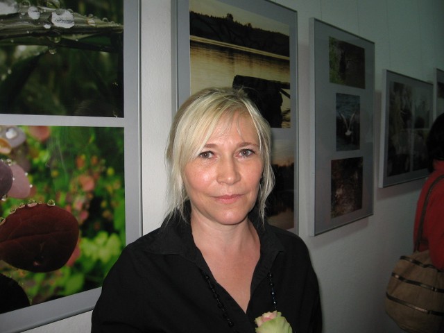 Dorota Wólczyńska pokazała pierwszą ,udaną, wystawę swoich fotografii