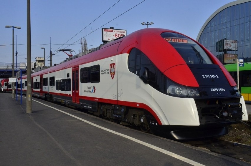 Ostatni pociąg elektryczny Elf przybył na dworzec w Poznaniu