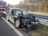 Borkowo: ciężarówka zderzyła się z samochodem osobowym! Jedna osoba poszkodowana