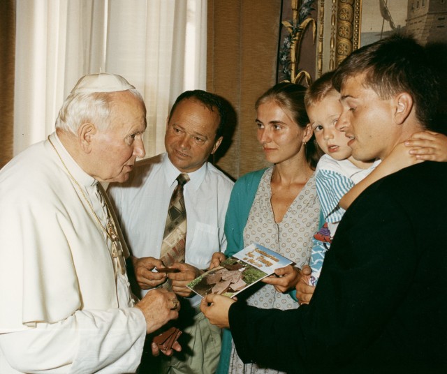 Oleśnianie u Jana Pawła II