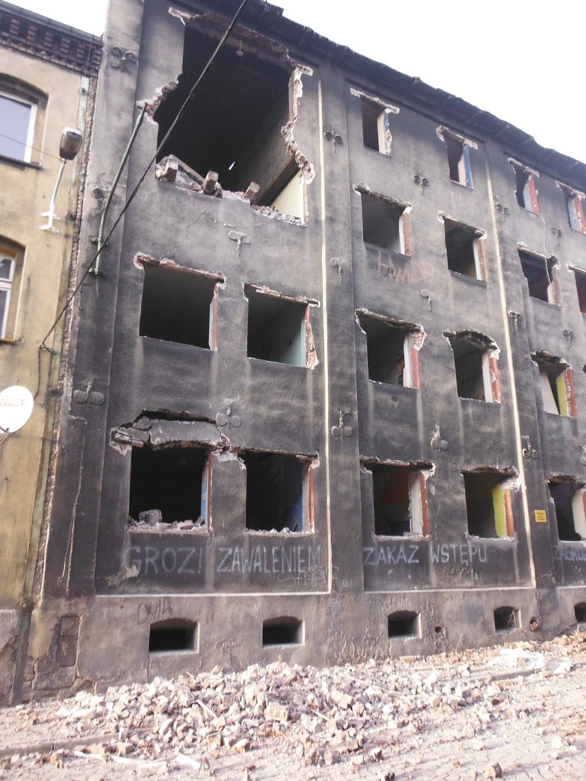 Katastrofa budowlana  w Świętochłowicach. Zawalił się strop kamienicy