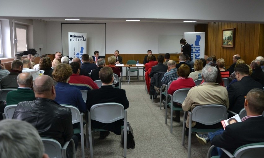 Debata kandydatów na burmistrza Malborka
