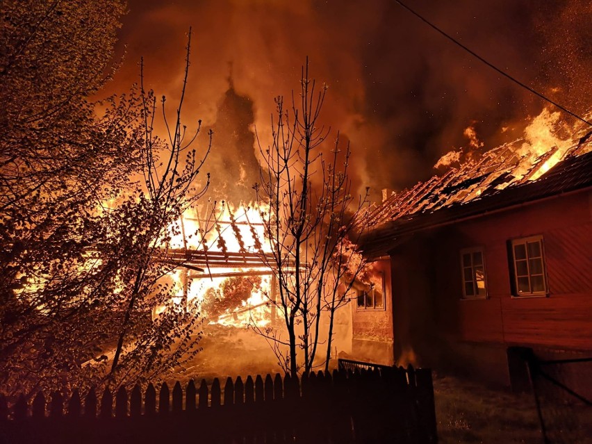 Pożar w Lubniu