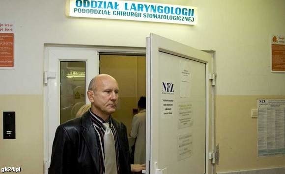 Kazimierz Sosnowski opuszcza koszaliński szpital.