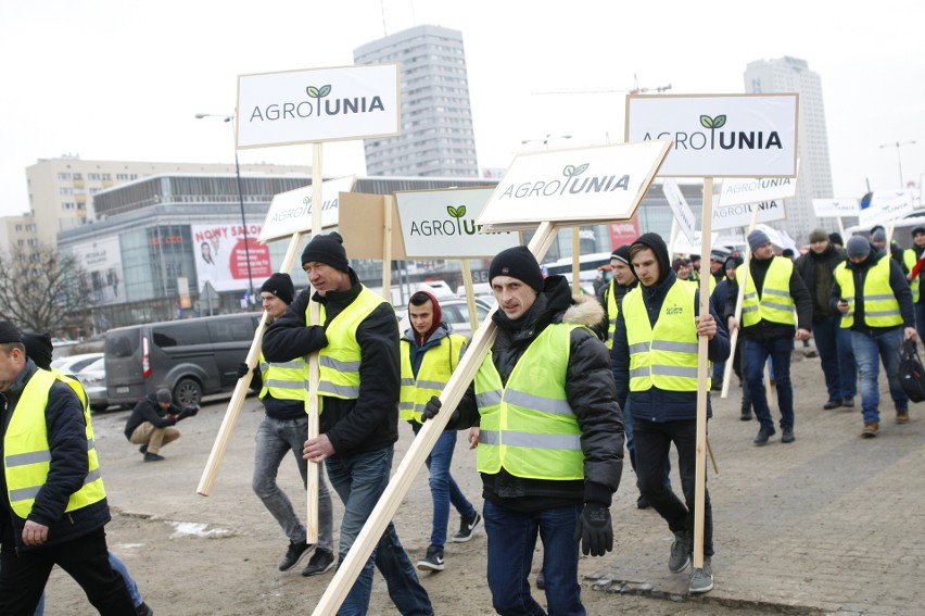 Protest rolników w Warszawie. Oblężenie stolicy