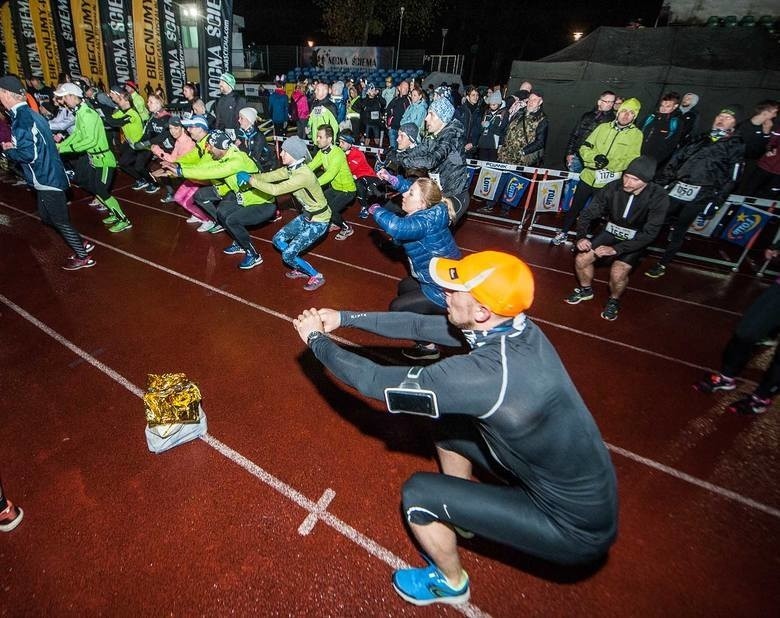 Start i metę biegu wytyczono znów na stadionie ZOS „Bałtyk”....