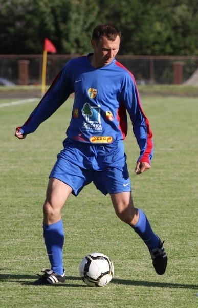 Dzidosław Żuberek w niedzielę ponownie zagra na boisku w Wysokiem Mazowieckiem, tym razem w barwach Sokoła