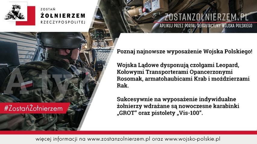 Zostań żołnierzem Rzeczypospolitej – rusza nowy system rekrutacji do Wojska Polskiego. Ile zarabia zawodowy żołnierz?