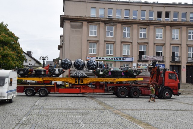 Winobranie 2020 w Zielonej Górze. Do miasta już powoli zjeżdża lunapark.