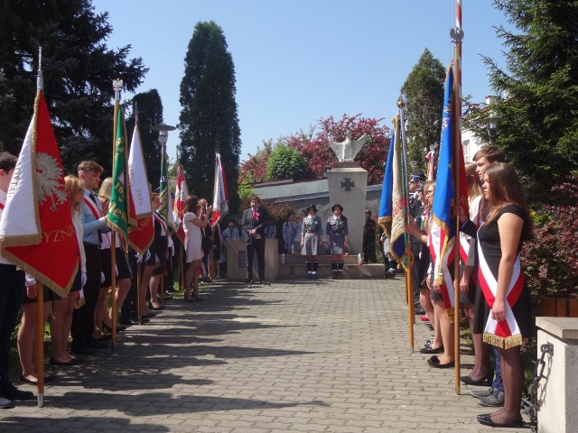 Patriotyczne obchody rocznicy Konstytucji 3 Maja w Zwoleniu.