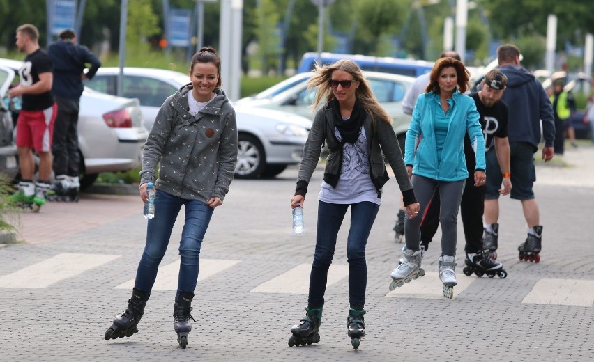 I Tyski Nightskating [ZDJĘCIA] Nightskating Tychy 2015