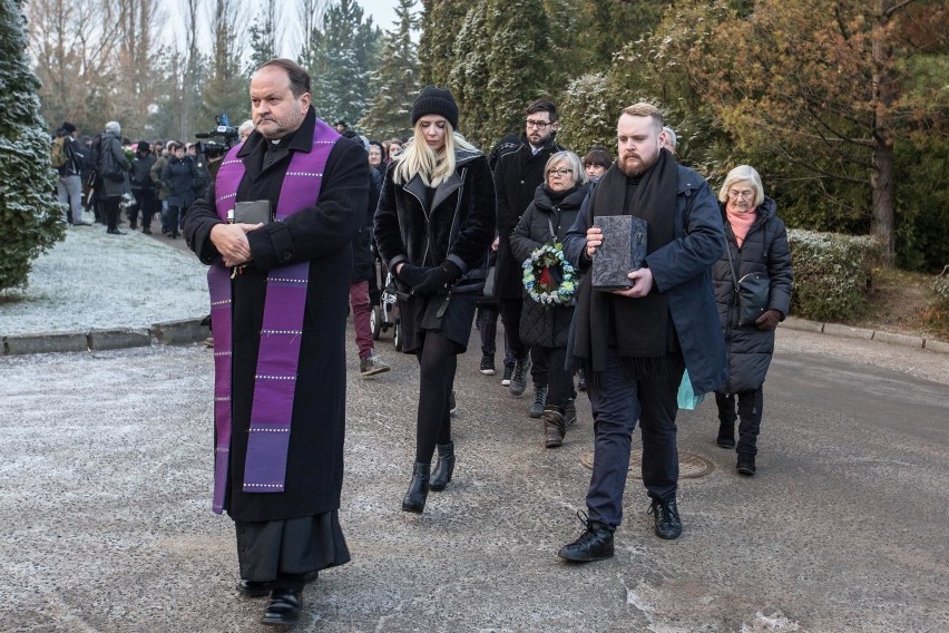 Pogrzeb Jana "Yacha" Paszkiewicza w Gdańsku, 19 grudnia 2017...